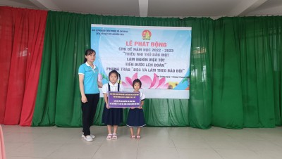 Lễ phát động Chủ đề năm học 2022-2023 và phát động phong trào "Đọc và làm theo báo Đội".