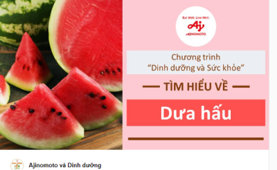 Video giáo dục dinh dưỡng: Dưa hấu và lợi ích tuyệt vời đối với hệ miễn dịch