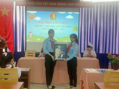 Đại hội Liên đội trường TH Nguyễn Trãi nhiệm kỳ 2023 - 2024