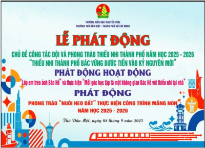 Lễ phát động “Thiếu nhi Thành phố Bác vững bước tiến vào kỷ nguyên mới”