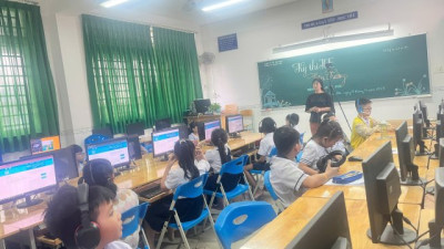 Trường Tiểu học Nguyễn Trãi tổ chức kỳ thi IOE cấp trường năm học 2025-2026