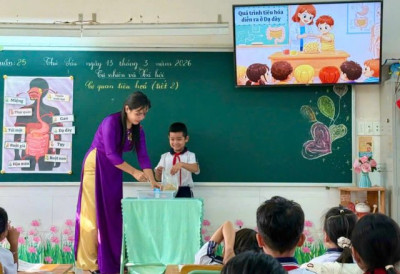 Áp dụng mô hình “lớp học đảo ngược” trong dạy học môn Tự nhiên và Xã hội