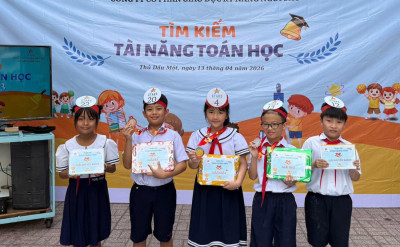 HỘI THI “RUNG CHUÔNG VÀNG – TÌM KIẾM TÀI NĂNG TOÁN HỌC”