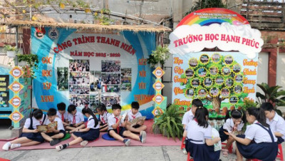 Trường TH Nguyễn Trãi tổ chức các hoạt động hưởng ứng Ngày Sách và Văn hóa đọc Việt Nam năm 2026