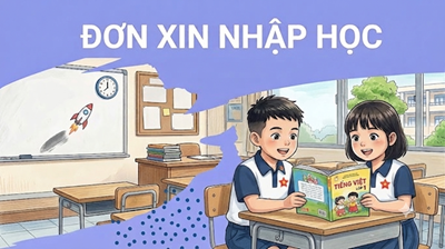 Đơn Xin vào lớp 1 - Trường TH Nguyễn Trãi năm học 2026-2027