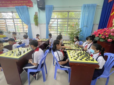 Hội khỏe Phù Đổng cấp trường - Môn thi Cờ vua