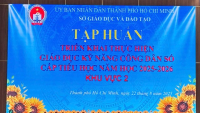 THAM GIA TẬP HUẤN GIÁO DỤC KỸ NĂNG CÔNG DÂN SỐ