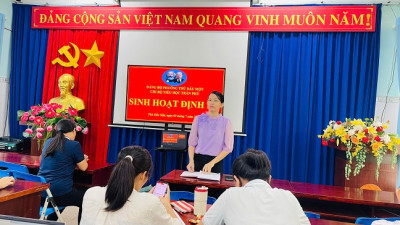 SINH HOẠT CHI BỘ THÁNG 7 NĂM 2026