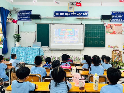 TRƯỜNG TIỂU HỌC NGUYỄN TRÃI HƯỞNG ỨNG TUẦN LỄ HỌC TẬP SUỐT ĐỜI NĂM 2026