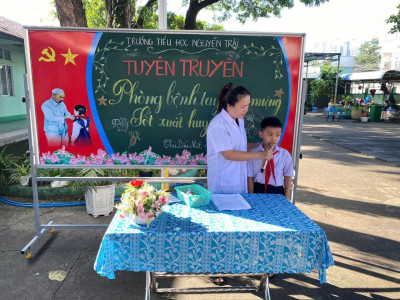 Trường Tiểu Học Nguyễn Trãi Tuyên Truyền Phòng, Chống Bệnh Do Não Mô Cầu