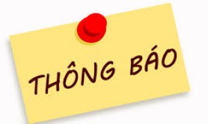 Thông báo danh sách học sinh lớp 1 - Năm học 2021 - 2022