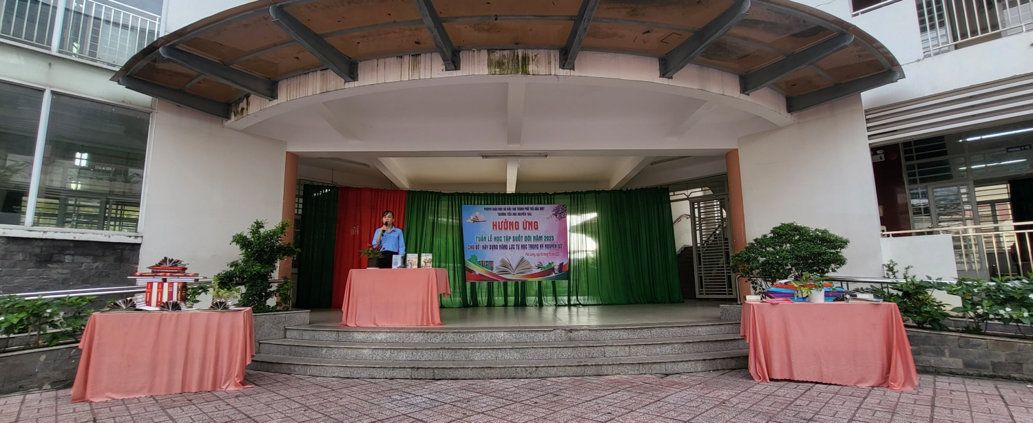 BÁO CÁO VỀ VIỆC TỔ CHỨC THỰC HIỆN TUẦN LỄ HƯỞNG ỨNG  HỌC TẬP SUỐT ĐỜI NĂM 2023