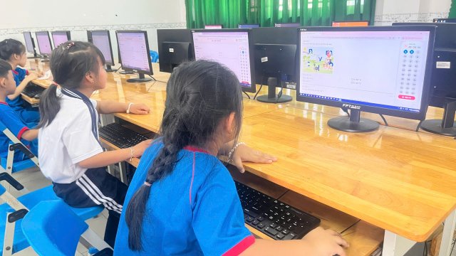 Trường Tiểu học Nguyễn Trãi tổ chức cuộc thi Trạng nguyên Tiếng Việt cấp trường